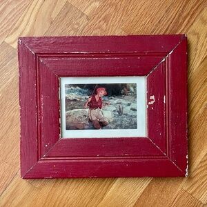 Red Barnwood Frame